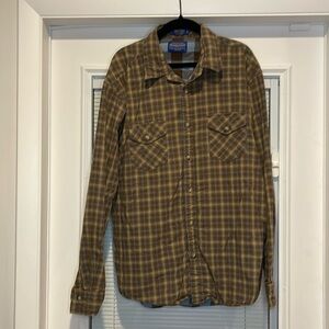 Pendleton Long Sleeve Plaid Button Down Shirt